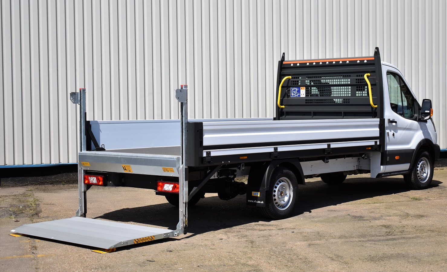 Rear Ford OSS Dropside with Tail-lift 1- VFS Ltd